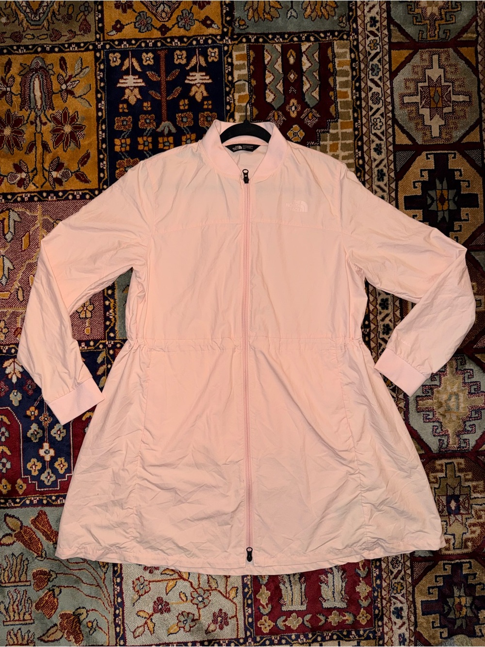 The North Face Women's Light Pink Packable Trench Coat